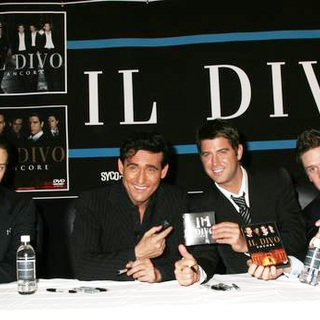Il Divo in Il Divo Performance and Signing of Their New CD Ancora