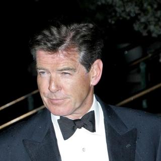 Pierce Brosnan in Elton John's 60th Birthday Party