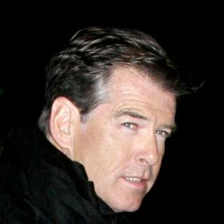 Pierce Brosnan in Sir Elton John's Madison Square Garden 60th Birthday Concert