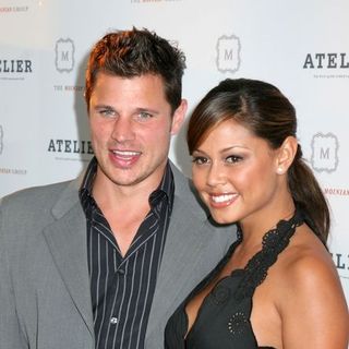 Nick Lachey, Vanessa Minnillo in Grand Opening of 'The Atelier', The Building Where Nick Lachey and Vanessa Minnillo Reside