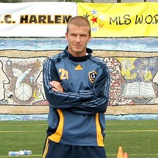 David Beckham in David Beckham Youth Soccer Clinic - August 17, 2007