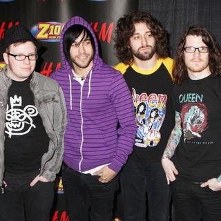 Fall Out Boy in Z100 Jingle Ball 2007 - Press Room