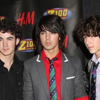 Jonas Brothers in Z100 Jingle Ball 2007 - Press Room