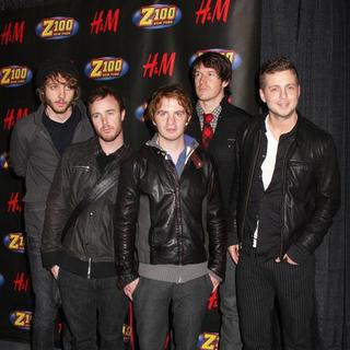 OneRepublic in Z100 Jingle Ball 2007 - Press Room