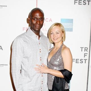 Lance Reddick, Beyonce Christina York in 7th Annual Tribeca Film Festival - "Tennessee" Premiere - Arrivals