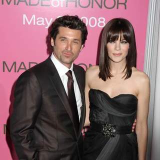 Patrick Dempsey, Michelle Monaghan in "Made of Honor" New York City Premiere