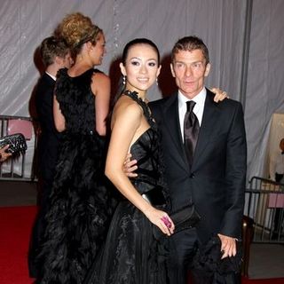 Zhang Ziyi, Aviv Nevo in "Superheroes: Fashion and Fantasy" Costume Institute Gala at The Metropolitan Museum of Art