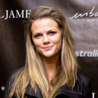 Brooklyn Decker in Russell James Launches "Russell James" Portrait Collection at Stephan Weiss Studio in New York
