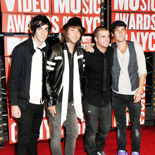 All Time Low in 2009 MTV Video Music Awards - Arrivals