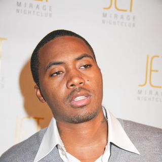 Nas in Nas Promotes His "Greatest Hits" Album at Jet Nightclub in Las Vegas