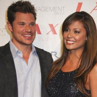 Nick Lachey in Nick Lachey and Vanessa Minnillo Birthday Celebration at Lax Nightclub in Las Vegas