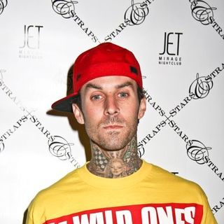 Travis Barker in Famous Stars and Straps Magic Party with Special Appearance by Three 6 Mafia at Jet Nightclub