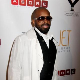 Jermaine Dupri in Bow Wow Celebrates 21st Birthday Vegas Styleat JET Nightclub