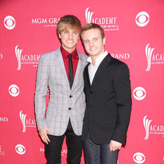 Zach Carter, Josh Carter in 44th Annual Academy Of Country Music Awards - Arrivals