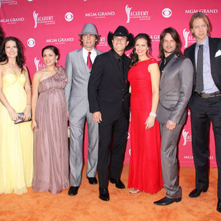 The Lost Trailers in 44th Annual Academy Of Country Music Awards - Arrivals