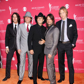 The Lost Trailers in 44th Annual Academy Of Country Music Awards - Arrivals
