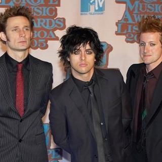 Green Day in 2005 MTV European Music Awards Lisbon - Arrivals