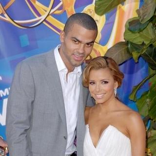 Tony Parker, Eva Longoria in 58th Annual Primetime Emmy Awards - Arrivals