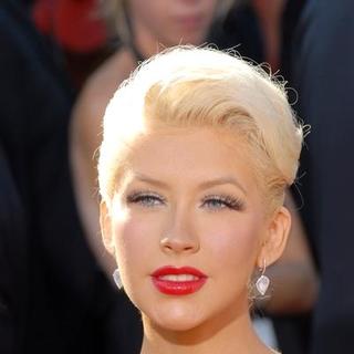 Christina Aguilera in The 59th Annual Primetime EMMY Awards - Arrivals