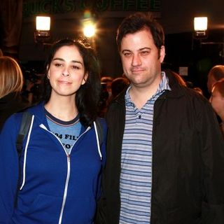 Sarah Silverman, Jimmy Kimmel in "Juno" Los Angeles Premiere