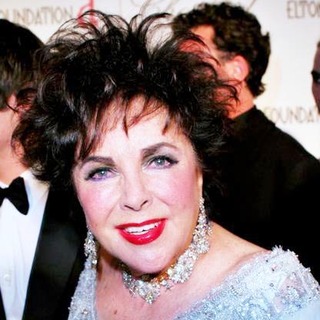 Elizabeth Taylor in 13th Annual Elton John Aids Foundation In Style Oscar Party