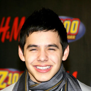 David Archuleta in Z100's Jingle Ball 2008 - Press Room