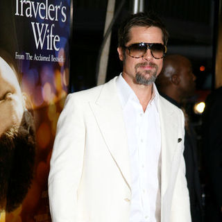 Brad Pitt in "The Time Traveler's Wife" New York City Premiere - Arrivals
