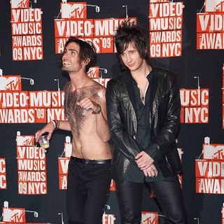 The All-American Rejects in 2009 MTV Video Music Awards - Press Room