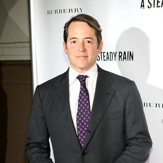 Matthew Broderick in "A Steady Rain" on Broadway Opening Night - Arrivals