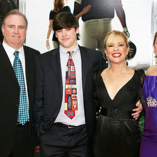 Sean Tuohy, Sean Tuohy Jr., Leigh Anne Tuohy, Collins Tuohy in "The Blind Side" New York Premiere - Arrivals