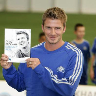 David Beckham at the Photocall to Launch his New Book Making It Real