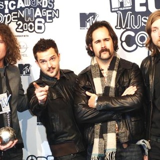 The Killers in 2006 MTV European Music Awards Copenhagen