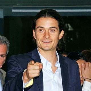 Orlando Bloom in The Good German Hollywood Premiere