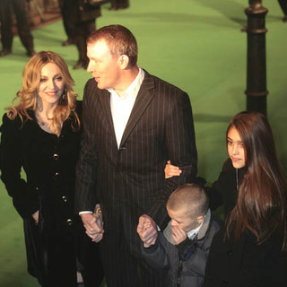 Madonna in Arthur and the Invisibles London Movie Premiere