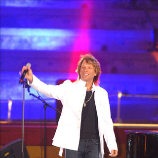 Jon Bon Jovi in Enrique Iglesias Performs Live In Concert With Guest Appearances From Elizabeth Hurley, Jon Bon Jovi