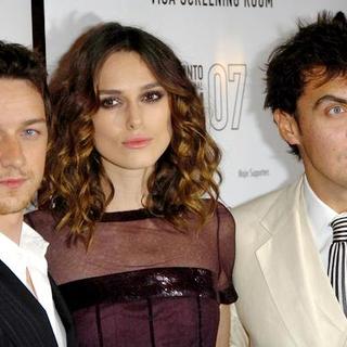 Keira Knightley, James McAvoy, Joe Wright in The 32nd Annual Toronto International Film Festival - Atonement Movie Premiere