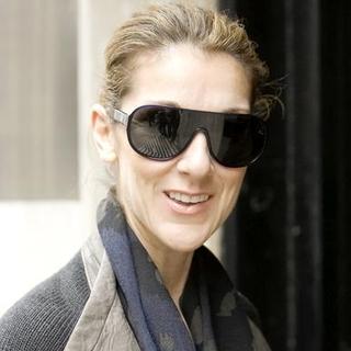 Celine Dion Arrives at BBC Radio 2 in London on October 31, 2007