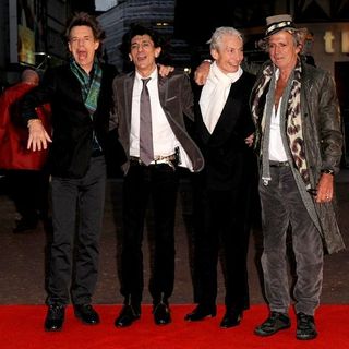 The Rolling Stones in "Shine a Light" London Premiere - Arrivals