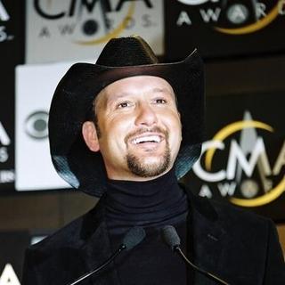Tim McGraw in 38th Annual Country Music Awards Press Room