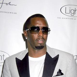 P. Diddy in Sean John Underwear And Loungewear Spring 2008 Collection Launch Party