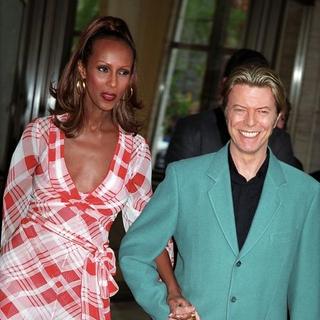 David Bowie, Iman in The Film Society Tribute to Susan Sarandon