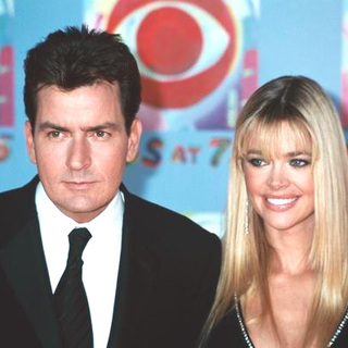 Denise Richards, Charlie Sheen in CBS at 75