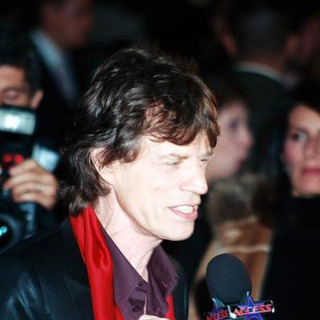 Mick Jagger in Alfie Movie Premiere