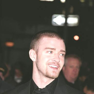 Justin Timberlake in 2003 Clive Davis Pre-GRAMMY Party