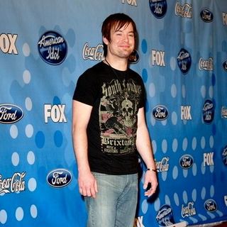 David Cook in 2008 American Idol Top 12 Party - Arrivals