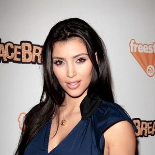 Kim Kardashian in EA Sports Freestyle's Facebreaker VIP Launch Party - Arrivals