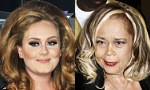 Adele's double crown and Etta James' huge sales.