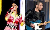 Katy Perry and Nick Jonas go country at ACM Awards.