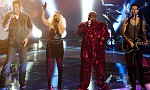 'The Voice' coaches perform Prince's songs.