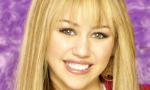 Hannah Montana performing with Justin Gaston.